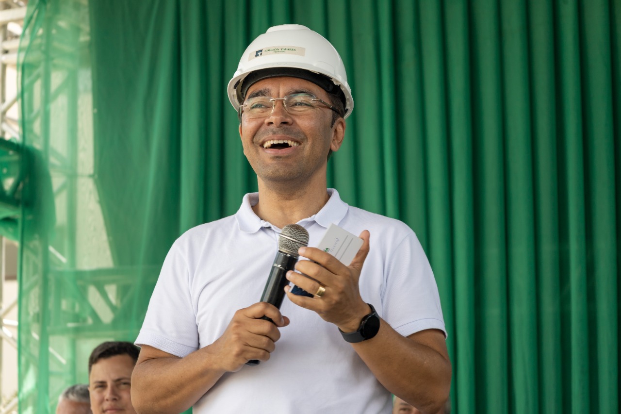 Prefeito Edilson Tavares Inaugura A Pavimenta O Da Estrada Do S Tio